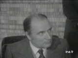 Monsieur François Mitterrand, premier secrétaire du Parti Socialiste