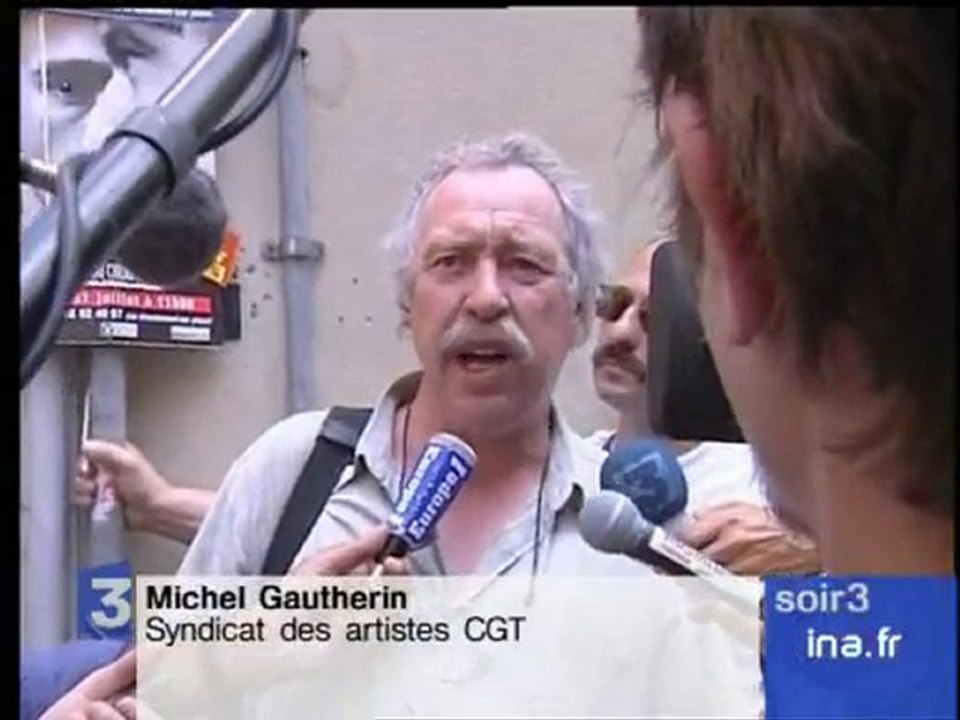 Conflit intermittents / annulation du 57ème festival "IN" d'Avignon