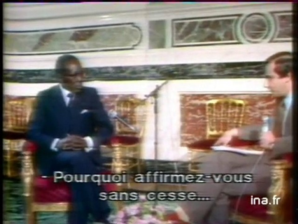 Interview de Léopold Senghor