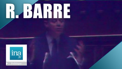 Raymond Barre "43 milliards pour le chômage" | Archive INA