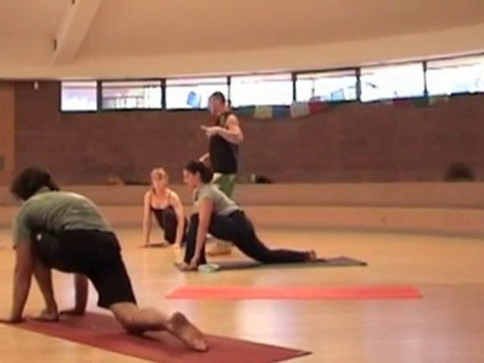 Yoga for opening the spine