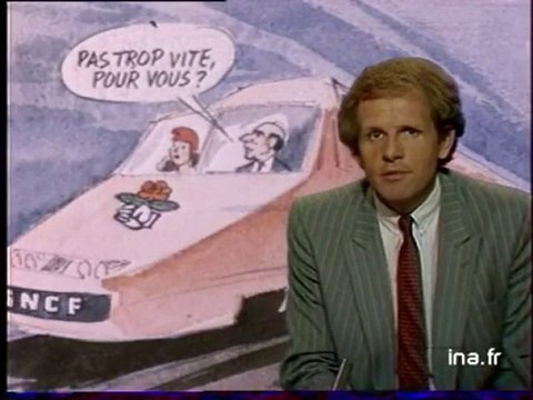 Inauguration TGV + discours mitterrand