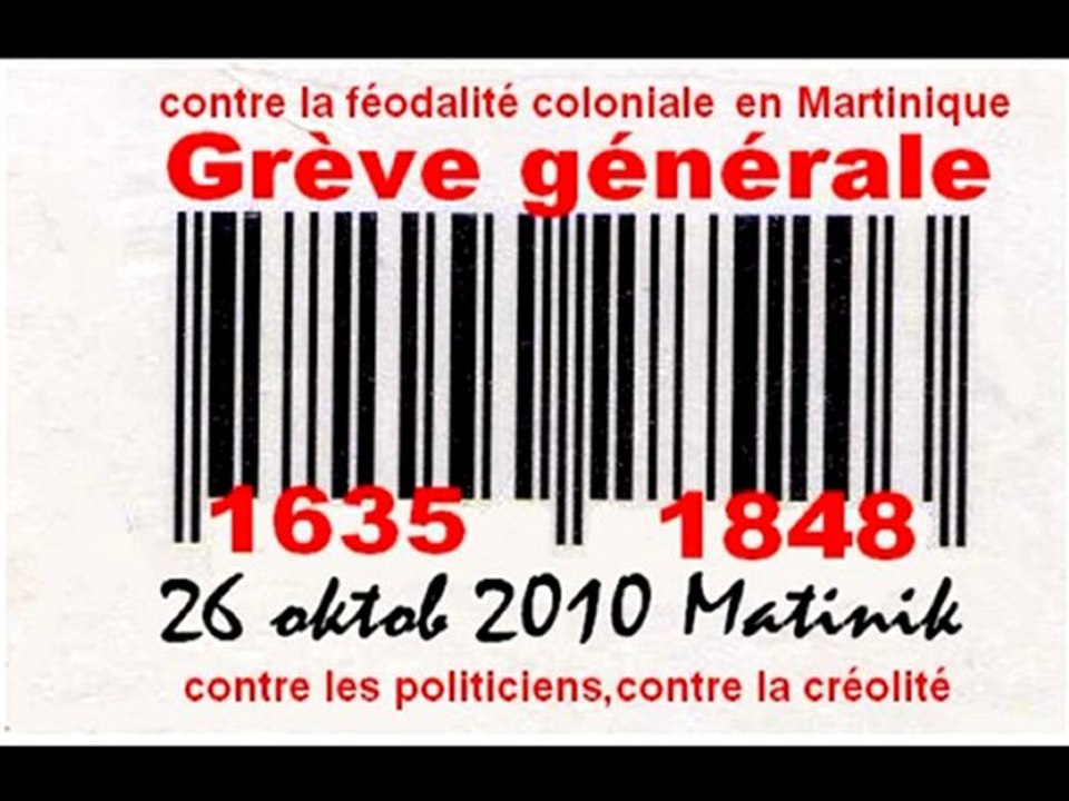 Grève générale du 26 octobre 2010 en martinique