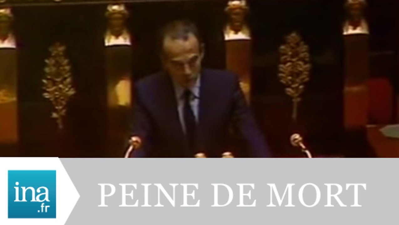 Robert Badinter "J'ai l'honneur de demander l'abolition de la peine de ...