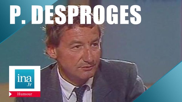 Pierre Desproges chroniqueur culinaire et politique - Archive INA