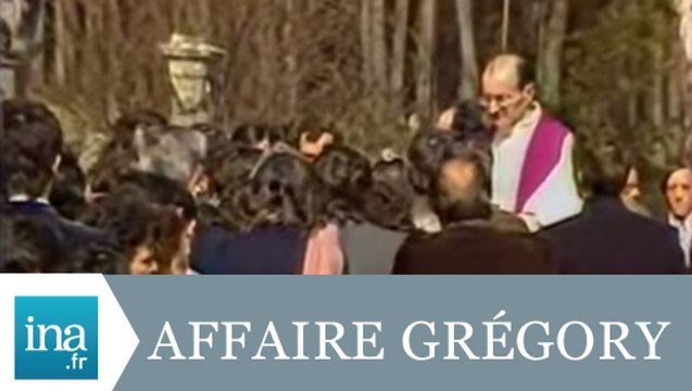 Affaire Grégory: les obsèques de Bernard Laroche - Archive INA