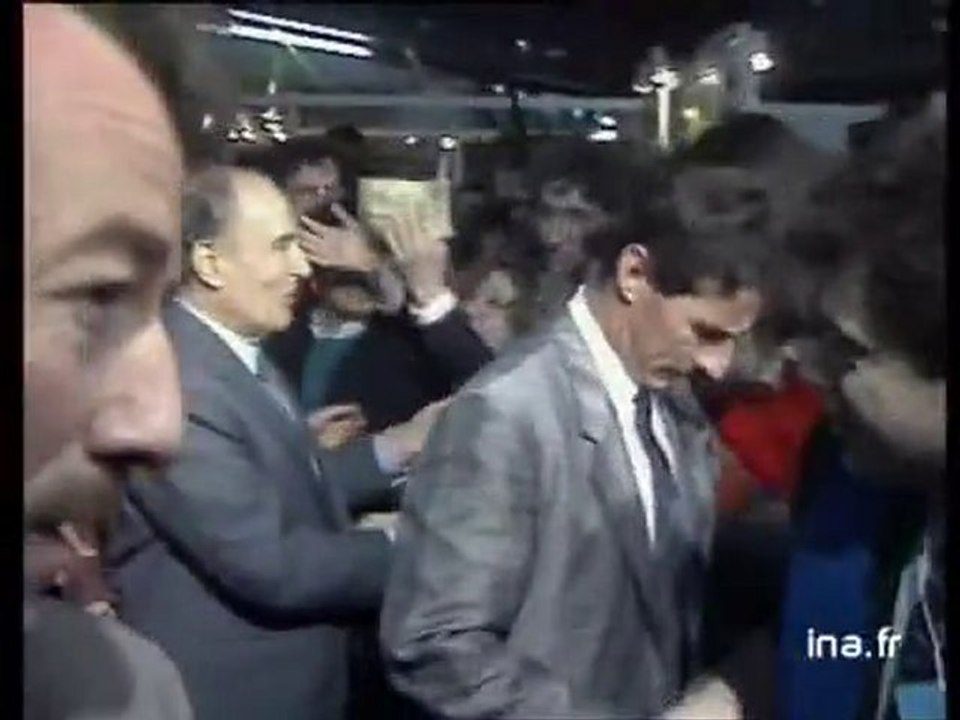Journée candidat mitterrand