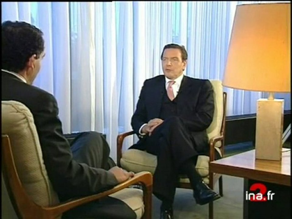 INTERVIEW GERHARD SCHROEDER