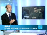 IRAQ - JUSTICE: Former deputy PM Tariq Aziz sentenced ...