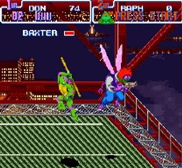 Video Test TMNT: Turtles in time (Super nintendo)
