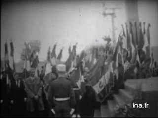 RETOUR DES CORPS MILITAIRES FRANCAIS TUES EN INDOCHINE