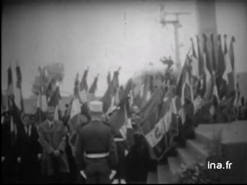 RETOUR DES CORPS MILITAIRES FRANCAIS TUES EN INDOCHINE