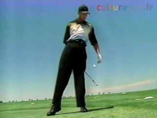 Golf freestyle avec Tiger Woods