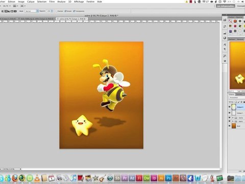 Tuto photoshop - Créer une scène simple