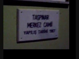 YENİ RESTORE YAPILAN TAŞPINAR KÖYÜ CAMİ GÖSTERİM VİDEO