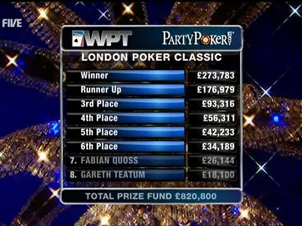 World Poker Tour WPT London Poker Classic 2010 Pt04