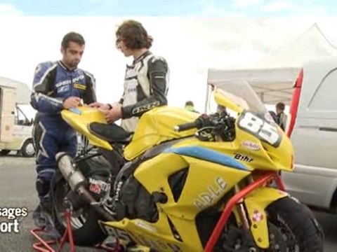 Visages du Sport : Johann Macé - Moto