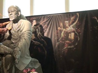 満月のシルディ・サイババ(最強聖者)のアビシェイク(洗礼供養)「梵我蓮」(オラクルカフェ／預言カフェ）