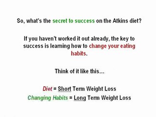 Atkins Diet - Why People Fail & How To Succeed