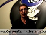 Custom steel railings and custom steel rods