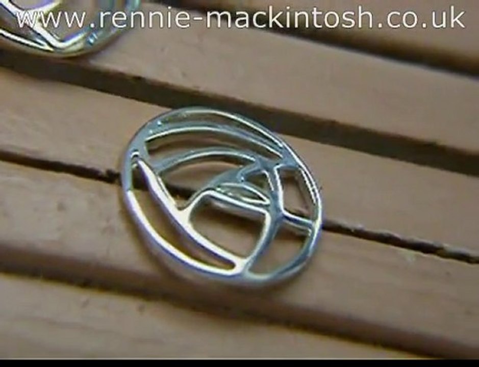 Charles Rennie Mackintosh silver earrings DWO221