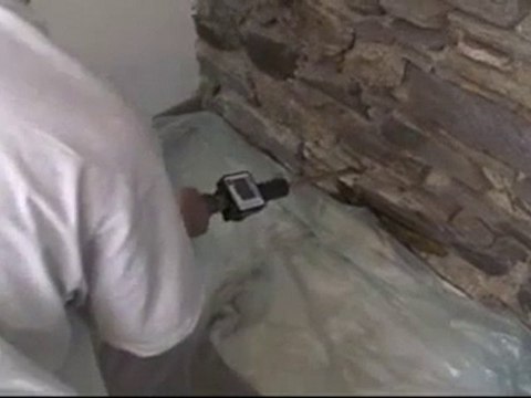traitement de l'humidité des murs par injection avec Actimur
