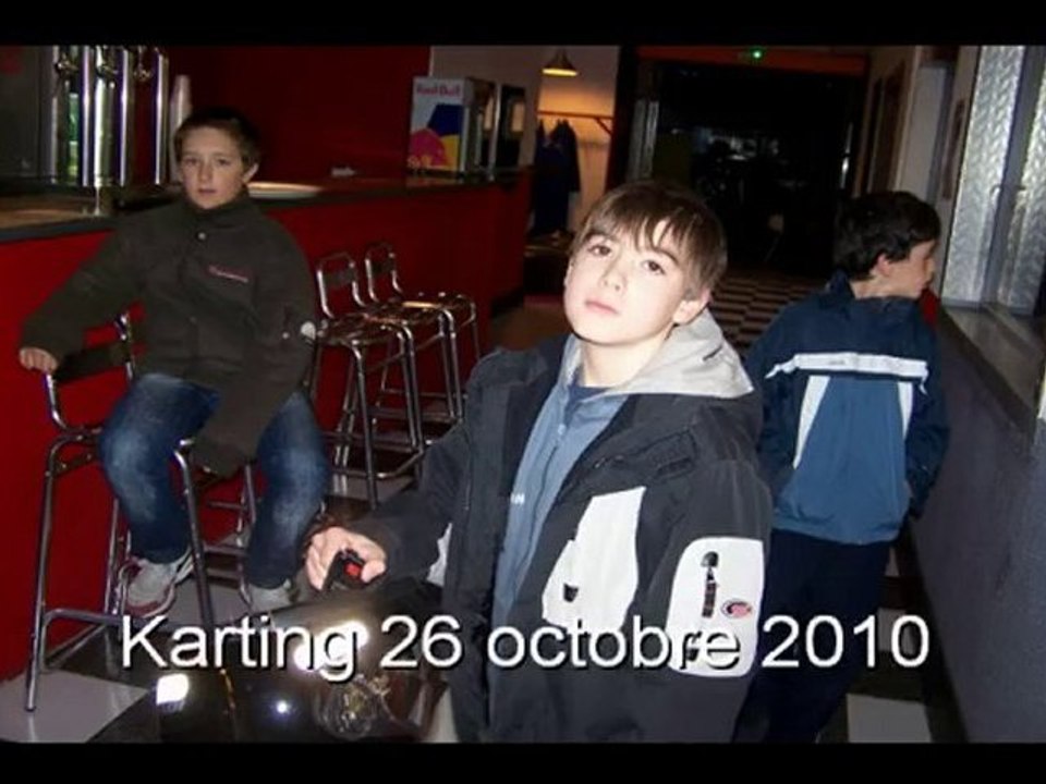 sortie karting 26 octobre 2010