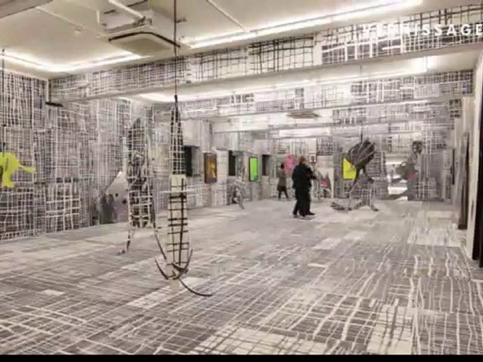 Aaron Curry: mmnktlplkt / Michael Werner Gallery at 20 Hoxton Square, London