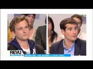 Débat Prévost (Unef) / Lancar (jeunes UMP) sur France 5