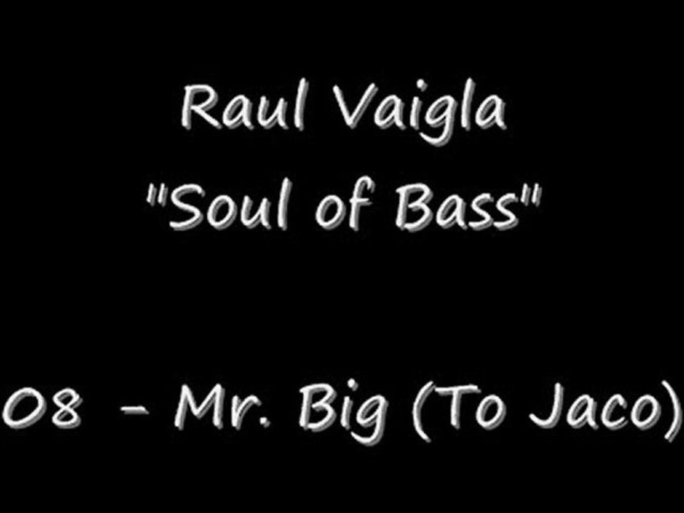 Raul Vaigla - Soul of Bass - (08) Mr. Big (To Jaco)