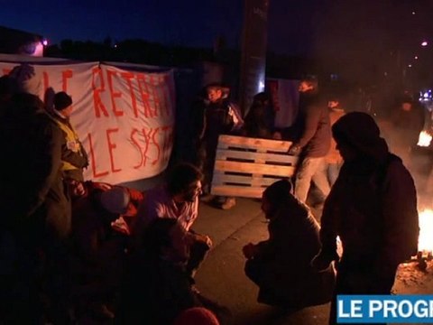 Retraites: nouvelle action coup de poing dans la Loire