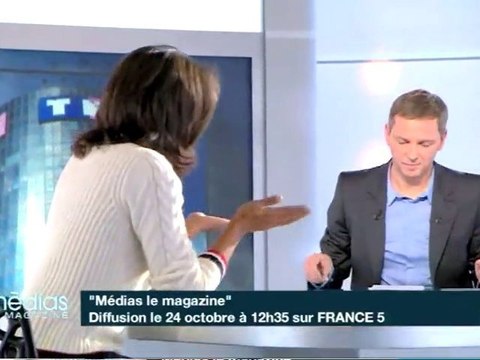 Audrey Pulvar parle de Montebourg:Extrait de Médias le mag