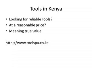 Tools Kenya