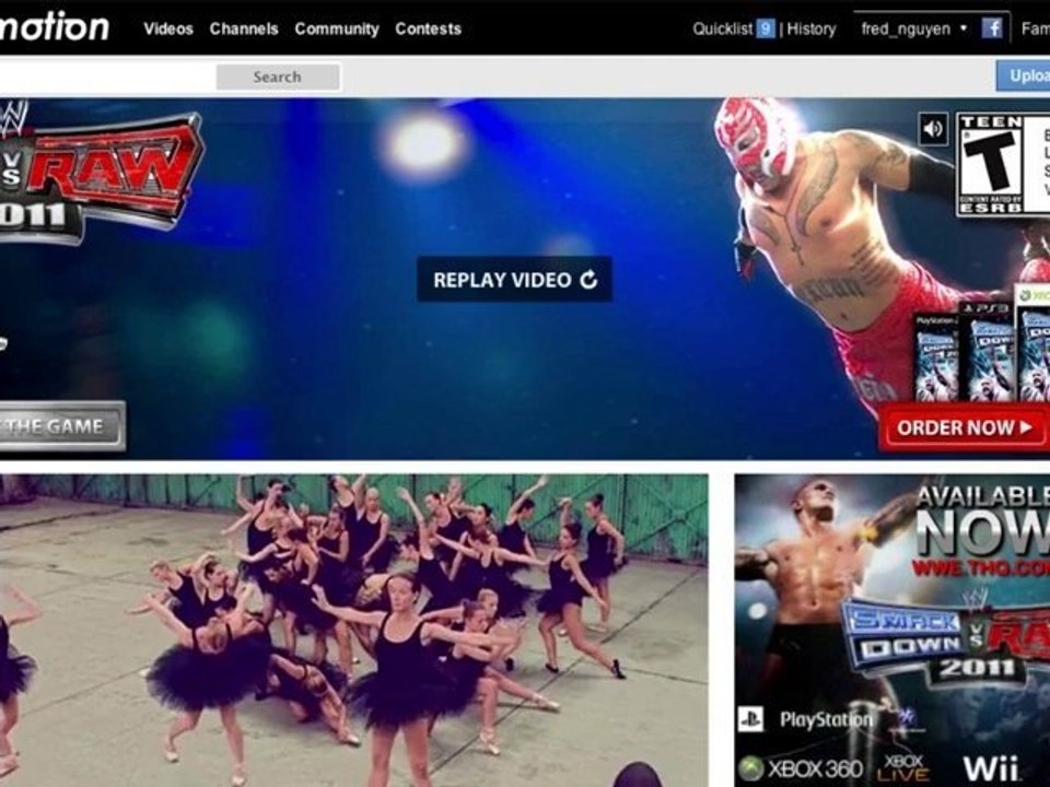 Video Masthead WWE Smackdown vs Raw 2011