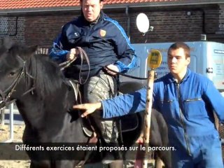 Sport adapté au centre équestre de Tilloy-les-Mofflaines