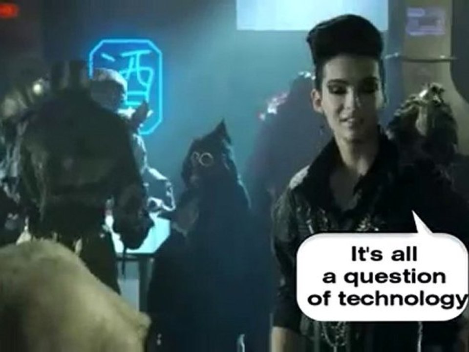 Bill Kaulitz in Saturn commercial - 3  - English subt.