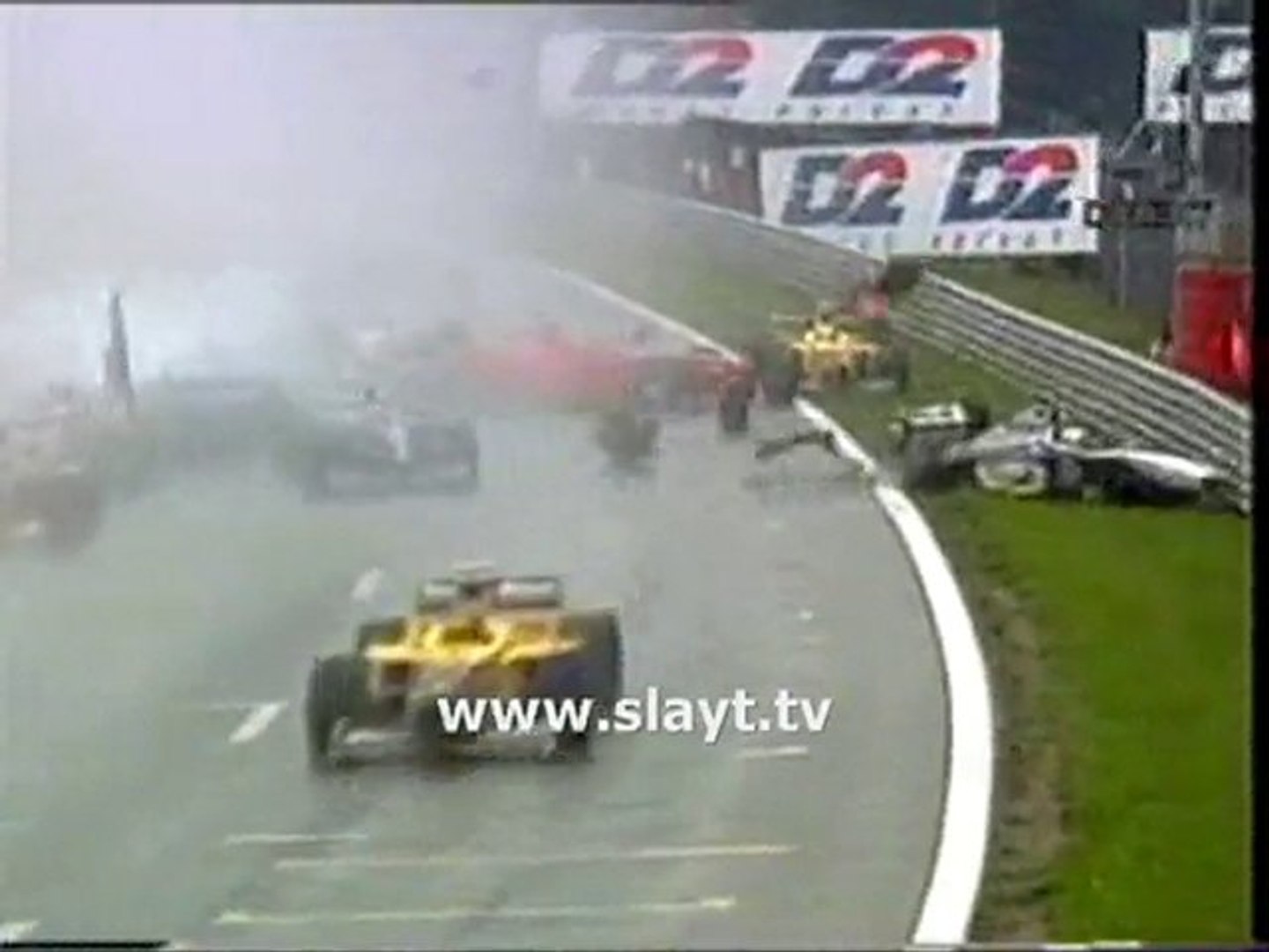 ⁣f1 kazası - giant crash f1