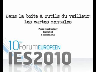 Dans la boite à outils du veilleur: les cartes mentales