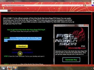 Fist of the north star free keys full working