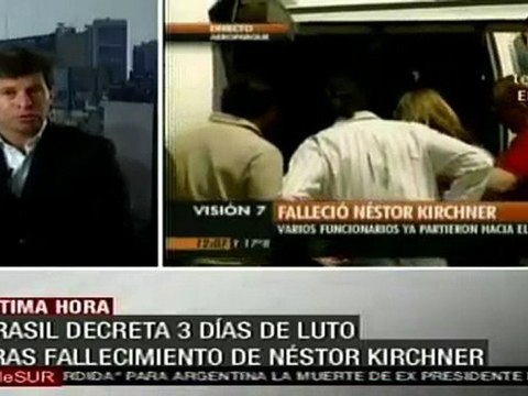 Varios presidentes llegarán a Argentina por muerte de Kirch