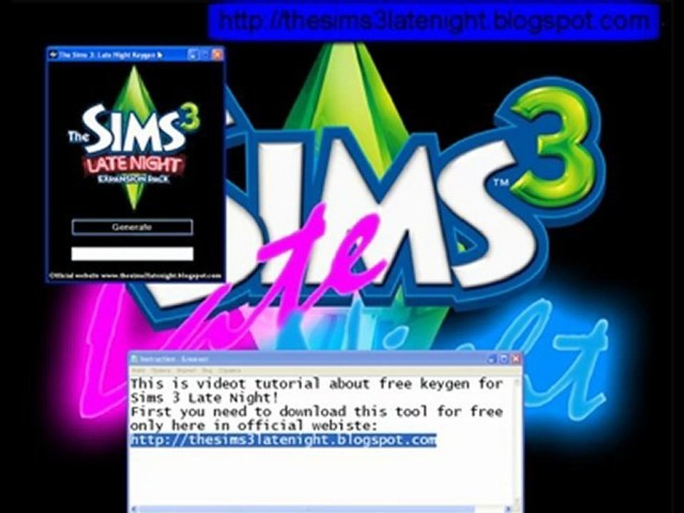 Sims 3 Late Night Free crack
