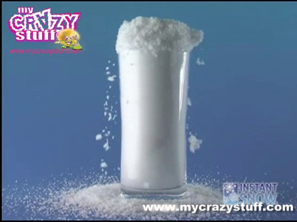 Neige magique en canette isnow - Mycrazystuff.com
