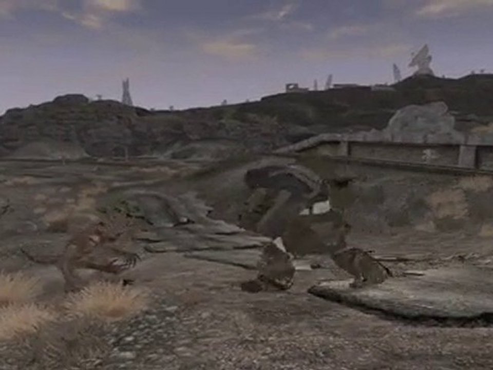 Fallout: New Vegas Super Mutants Behemoth vs. Deathclaw