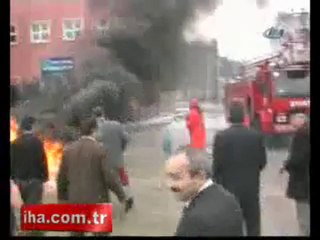 Türkiye'de yangın söndürme tatbikatı  /  vuslatsevdasi.com