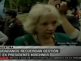 El primero que hace algo por Argentina, reconocen ciudadanos