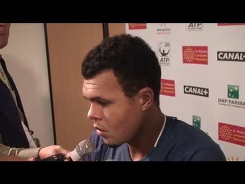 Conférence de presse de Tsonga - 27/10/10