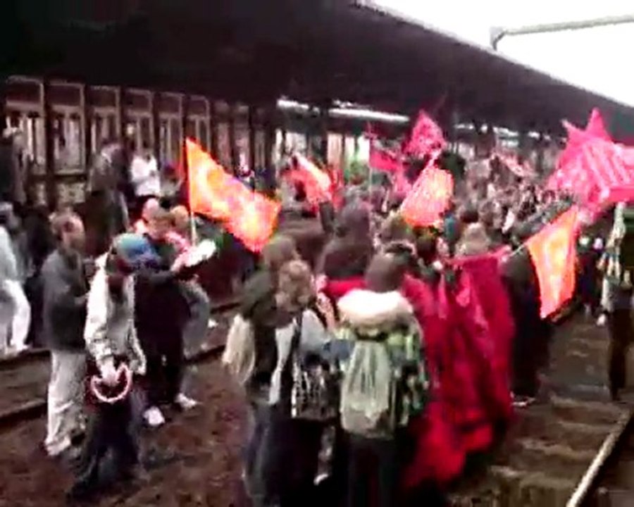 manifs gare colmar