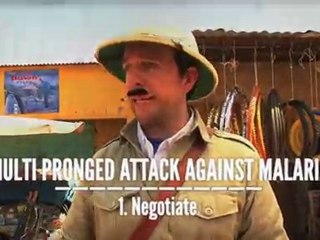 Ed Helms Hunts Mosquitoes in Africa