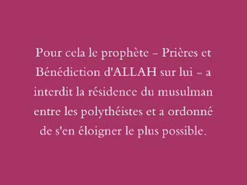 enfants muslim ecole mecreant,que fair? Cheikh Salem Attawil
