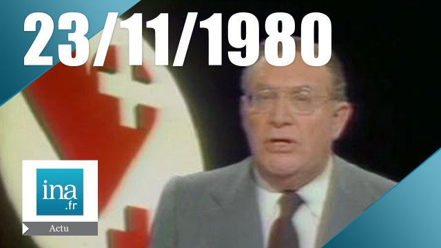 20h Antenne 2 du 23 novembre 1980 - élections législatives partielles | Archive INA